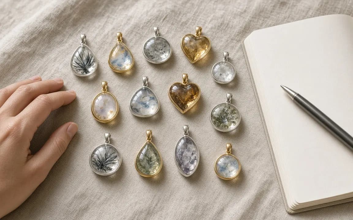 How we research cremation jewelry, from pendant prices to diamond timelines