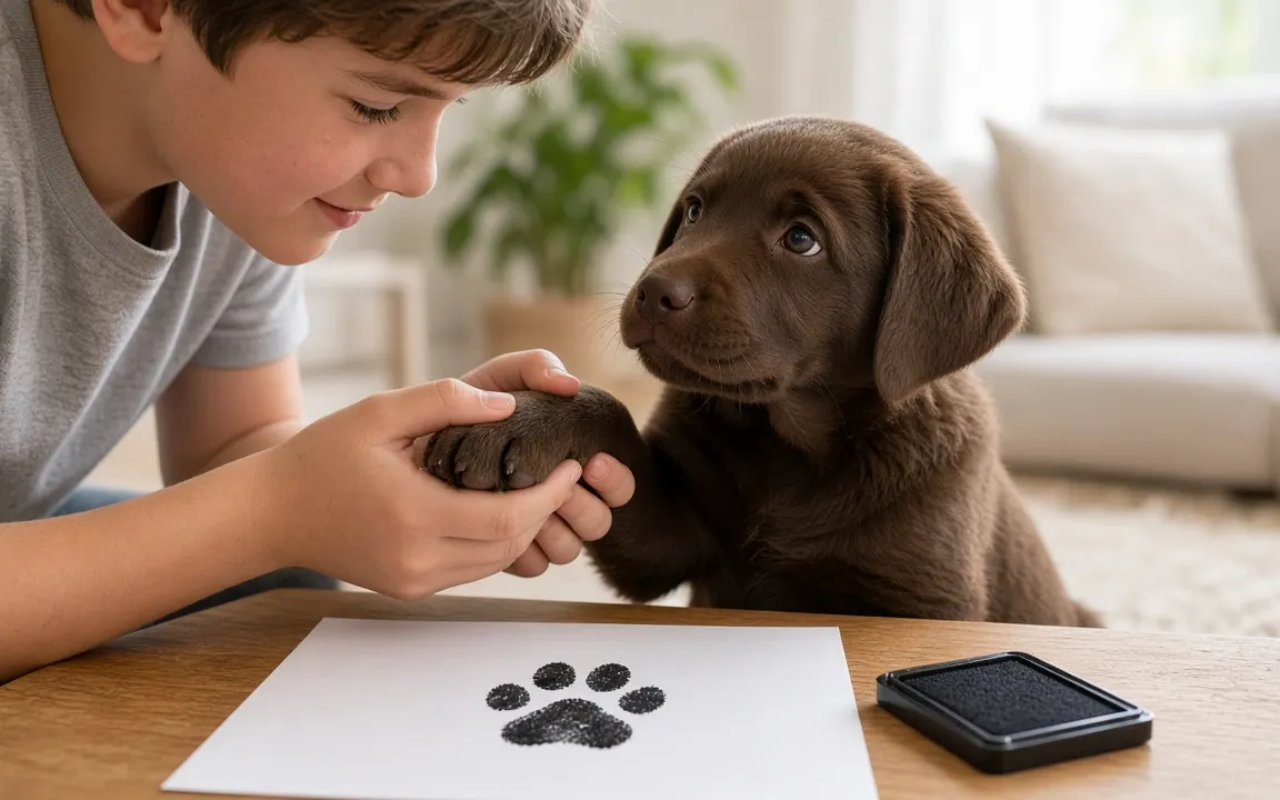 Take a paw or nose print that's sharp enough to wear